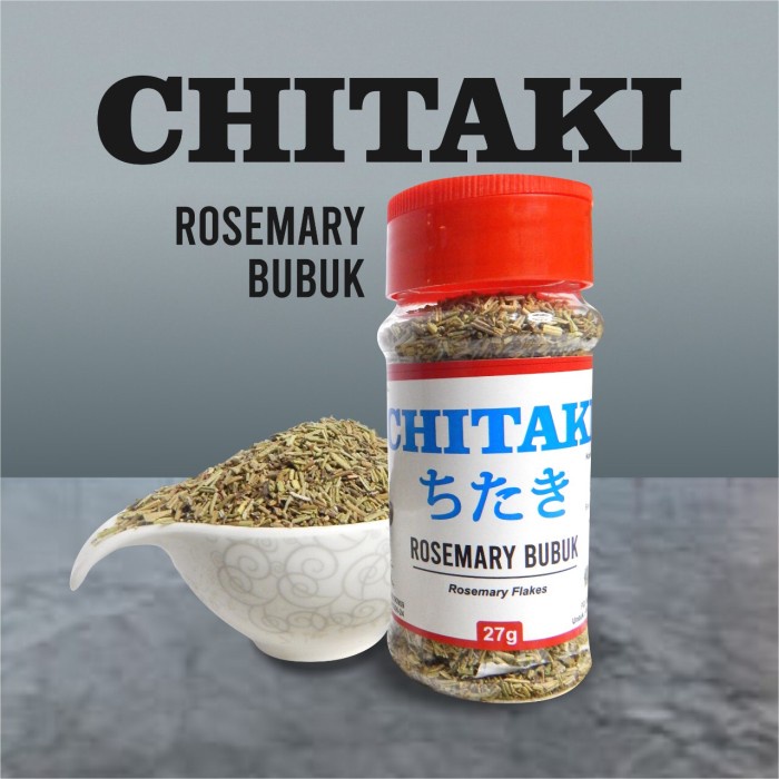 

TERBARU Chitaki bumbu masak rosemary rempah rosemary 27g