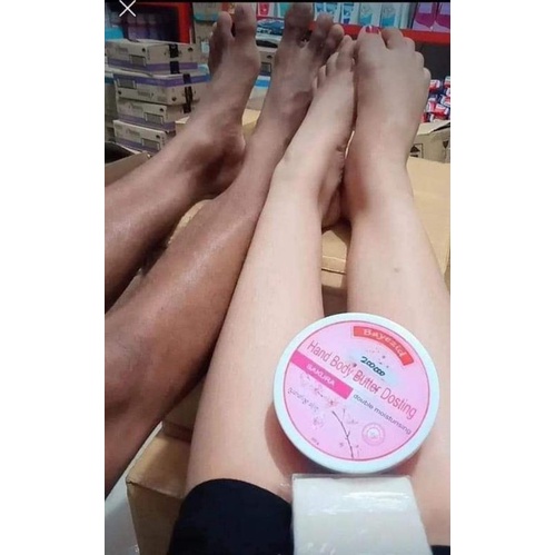 Hb sakura ratu glow dosting pemutih badan BPOM