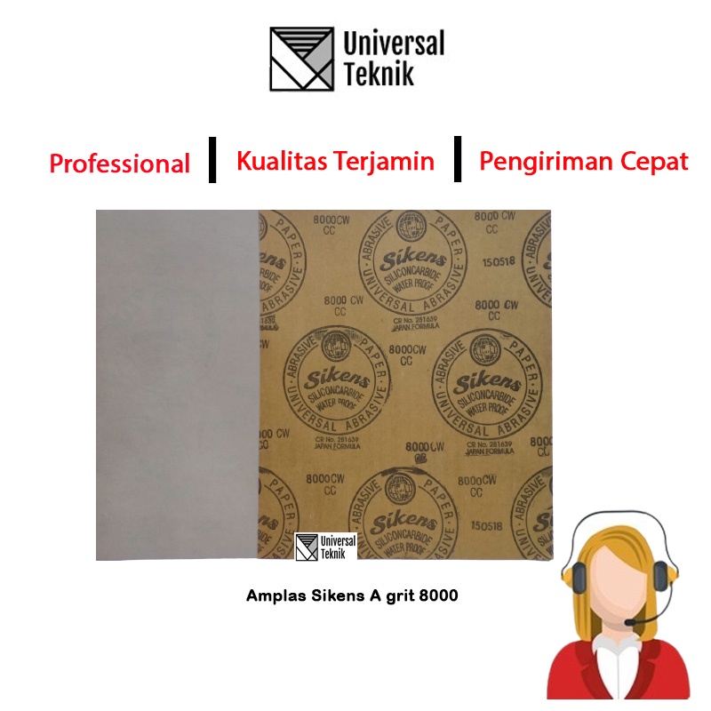 Amplas sikens A grit 8000