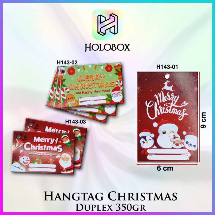 

Hangtag Natal/Hangtag Merry Christmas/Aksesoris Natal/Hiasan NatalH144