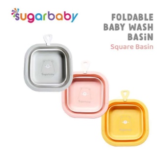 SUGAR BABY FOLDABLE WASH SQUARE Baskom lipat bayi