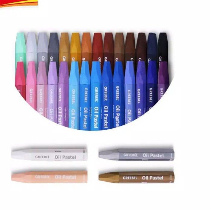 

Terbaik! Crayon Greebel 55 Warna Oil Pastels 3+ ダ