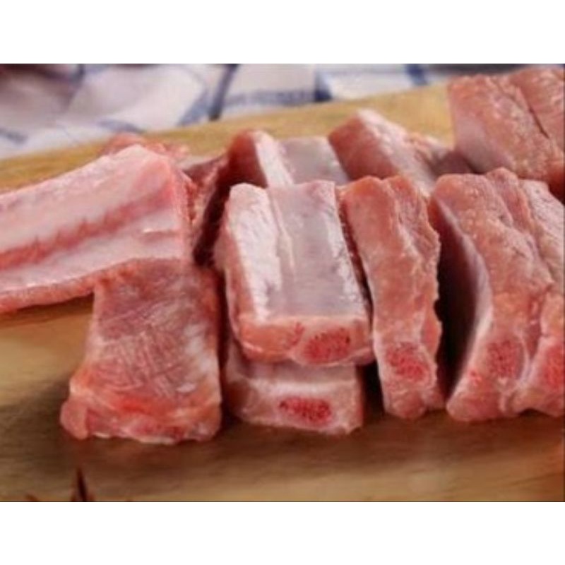 iga babi ribs bakut impor Spain / denmark 500gr