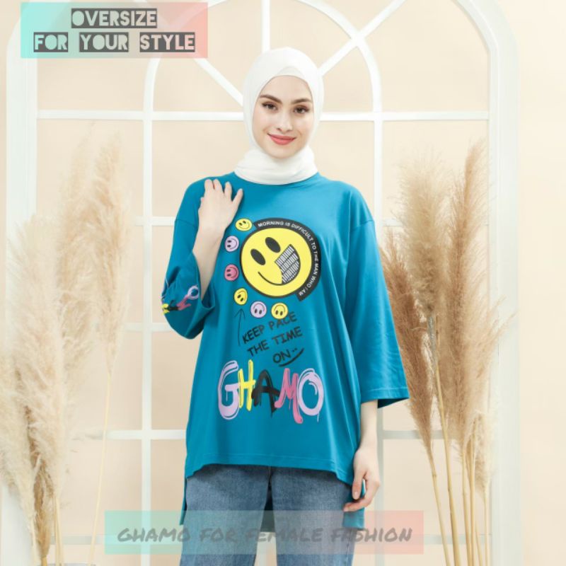 Kaos Over Size Wanita Kaos Over Size Kekinian Kaos Over Size  Terhits