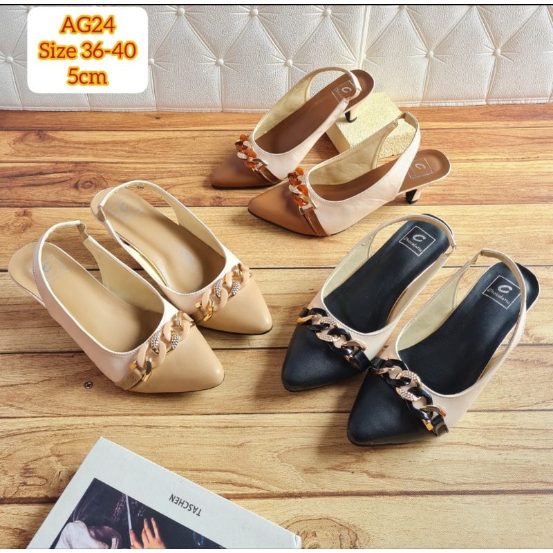 ABBUSHOES AG 24 bapau tali fayroz 5cm