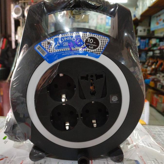 LY-110 : KABEL ROLL YUNIOR FULL 10 M PORTABLE SOCKET LOYAL LY 110 Non COD