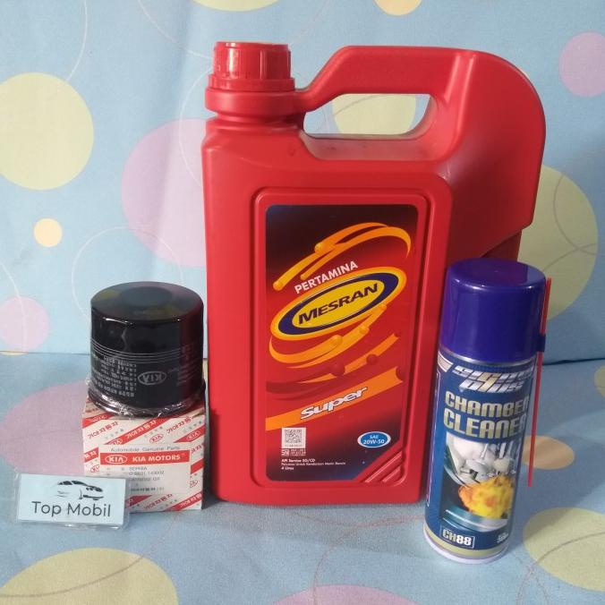 Paket oli Mesran Super 20W-50 Timor S 515 (3) separepart mobil