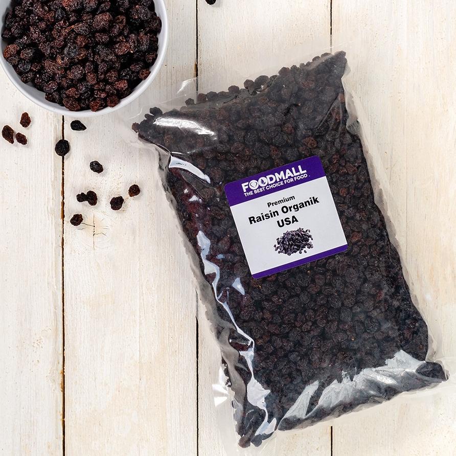 

COD✔️Kismis Raisin Hitam / Black Raisin Organic USA 1 Kg|KD9