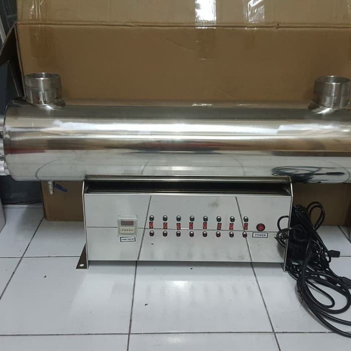 Uv 64 Gpm Ultraviolet Water Sterilizer + Panel Ballas Uv Industri