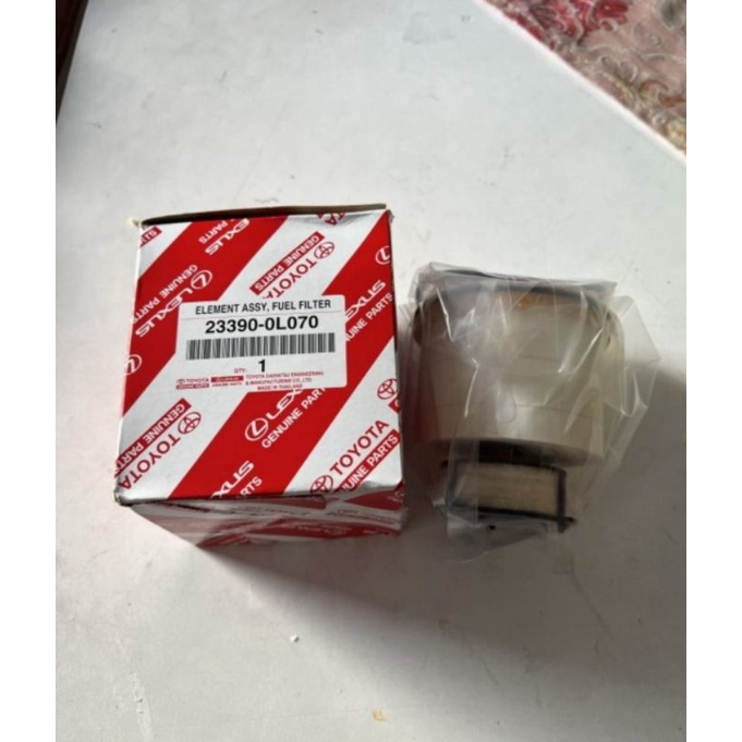 Filter Solar Diesel Fortuner VRZ Innova Reborn Original