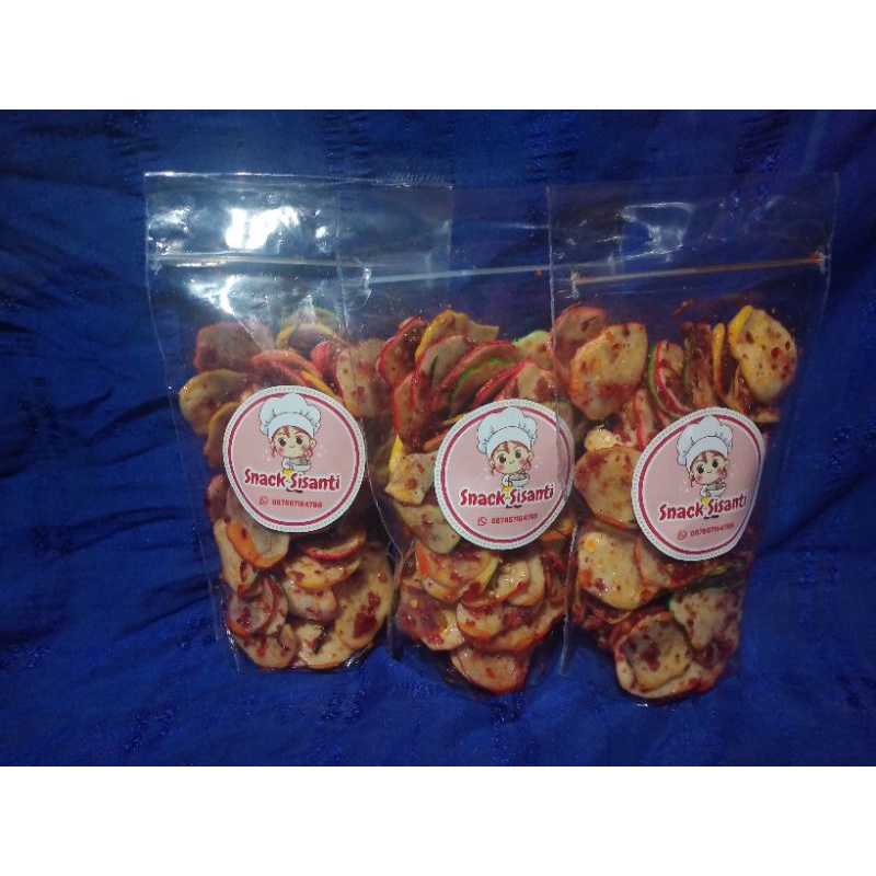 

kerupuk seblak pedas daun jeruk 100gr