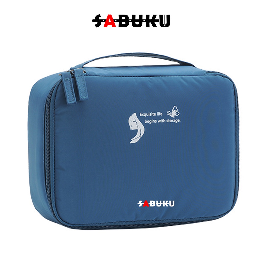 Tas Kosmetik Pouch Make Up Mini Organizer Dompet Kotak Pouch Travel Make Up Bag - 277