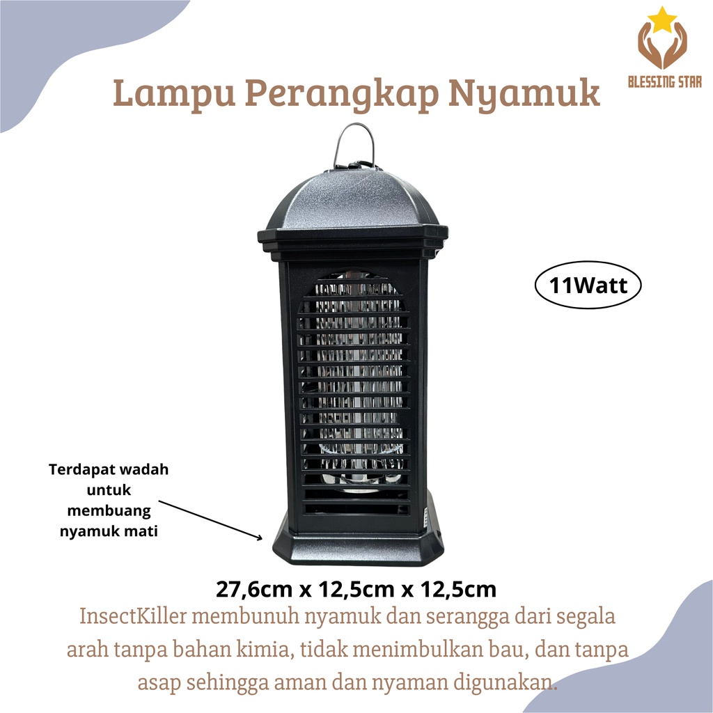 Alat Perangkap nyamuk 11W lampu basmi nyamuk