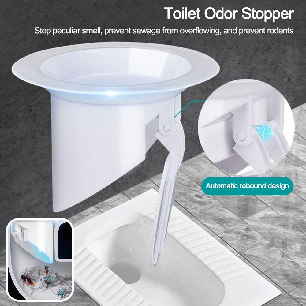 Populer Sumbat Bau Toilet Awet Got Squatting Pan Aksesoris Toilet Deodorant Stopper