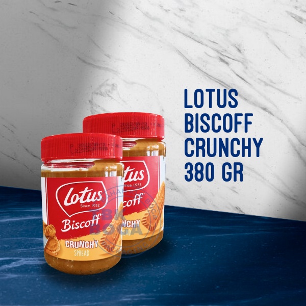 

Lotus Crunchy ( 380 gr ) Selai Kasar Spread Biscoff Biscof