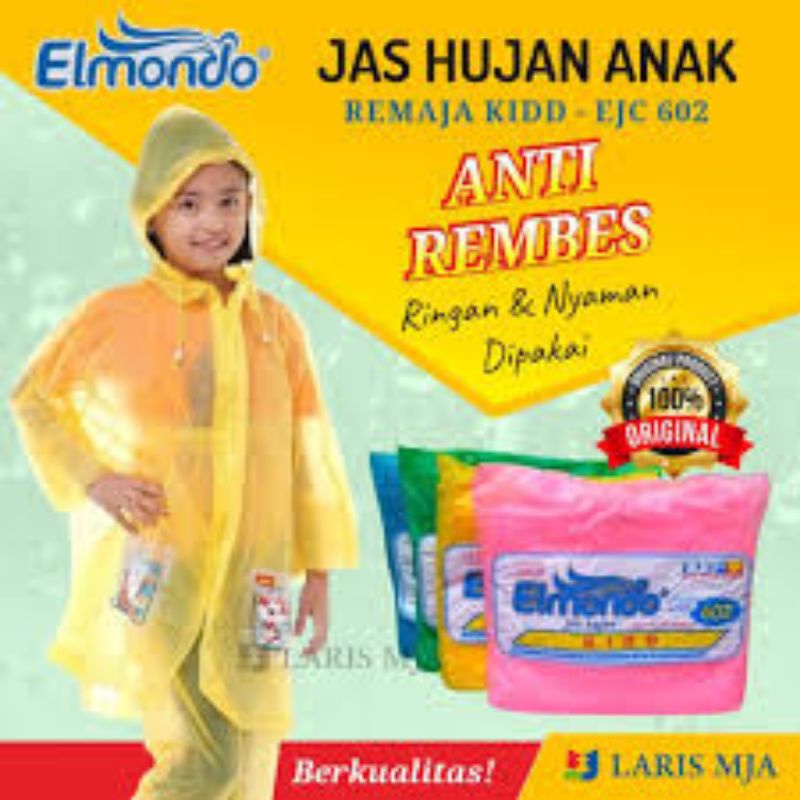 jas hujan anak elmondo 602 jas hujan anak remaja