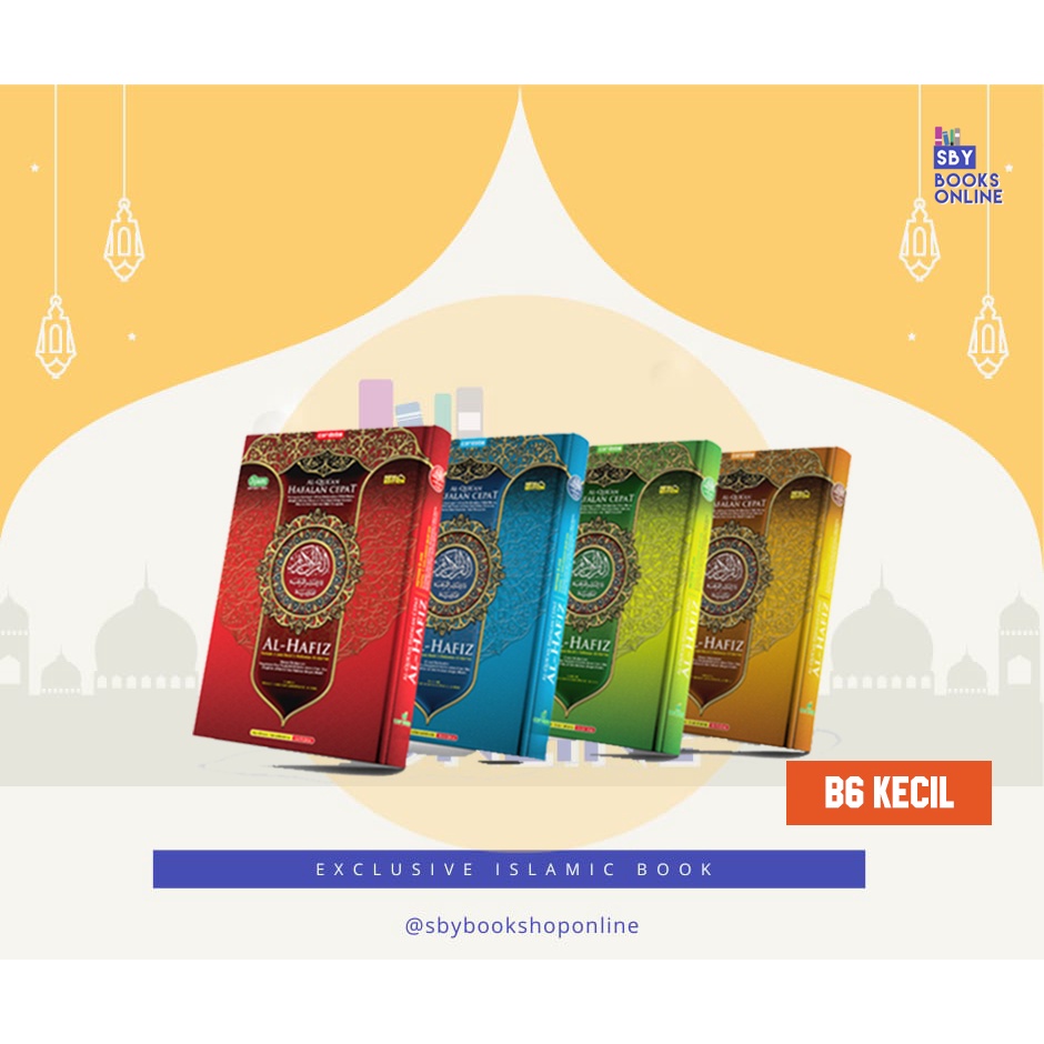 Al-Qur'an Hafalan Cepat Al-Hafidz - Al-Hafiz B6 (12.5x17.6cm) Hard Cover LUX Full Color QPP Terjemah
