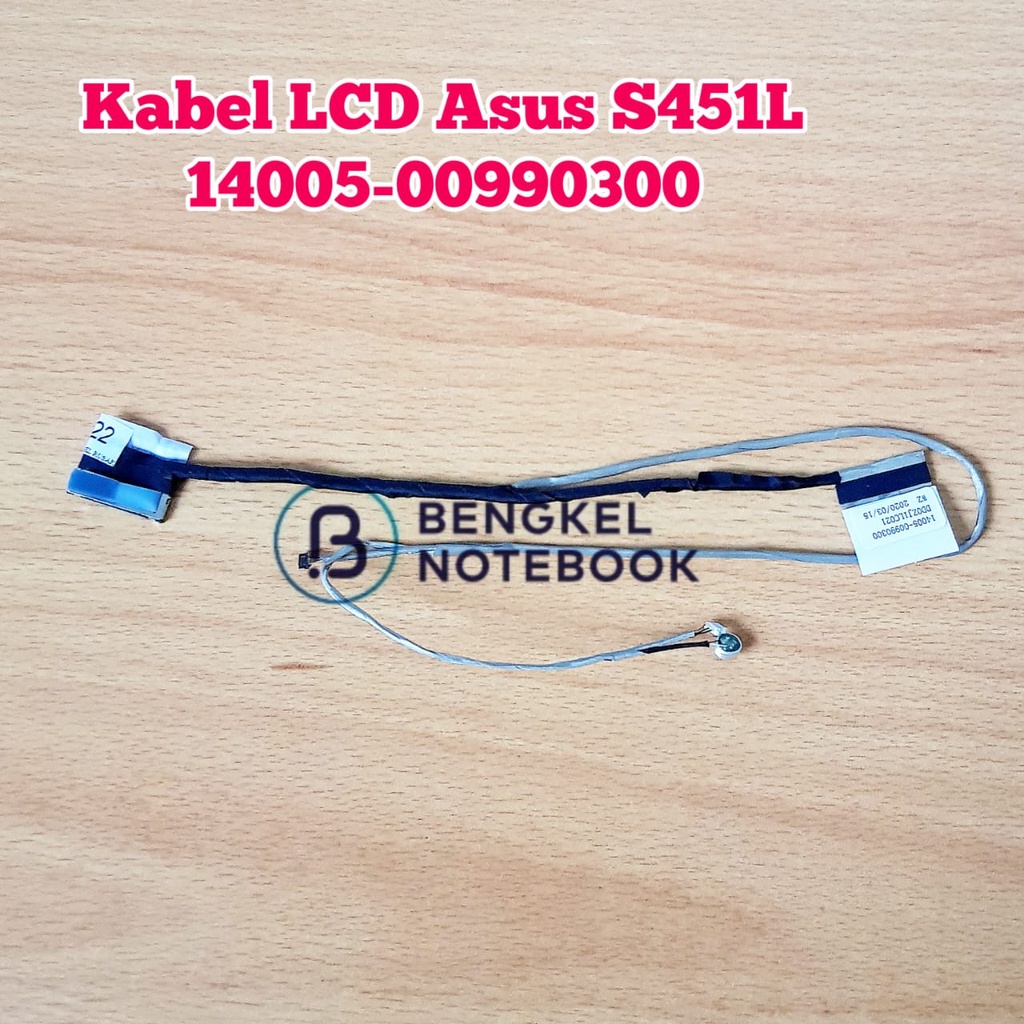 Kabel LCD Asus S451 S451L S451LA S451LB S451LN A451 K451 K451L 14005-00990300 DD0ZJ1LC021 DD0ZJ1LC001 A451 K451 K451L 14005-00990300 DD0ZJ1LC021 DD0ZJ1LC001