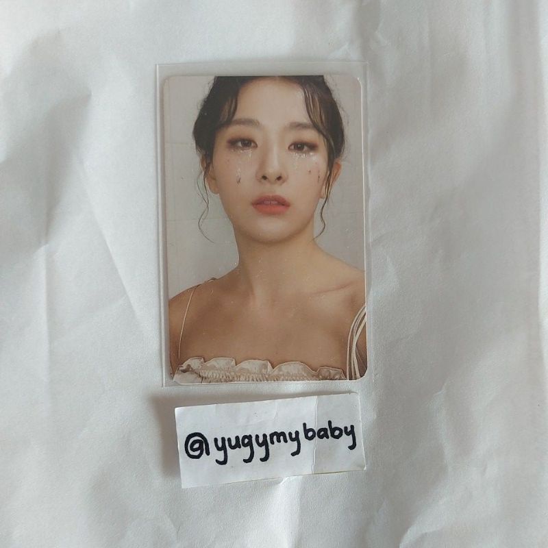 RED VELVET KANG SEULGI PHOTOCARD PC NUNMUL SEUL GLITTER TEARS SCRAPBOOK THE REVE FESTIVAL FINALE ALB