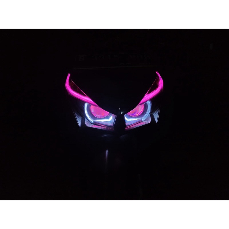 paketan projie biled 2,5"+ headlamp vario125/150 2015/2017