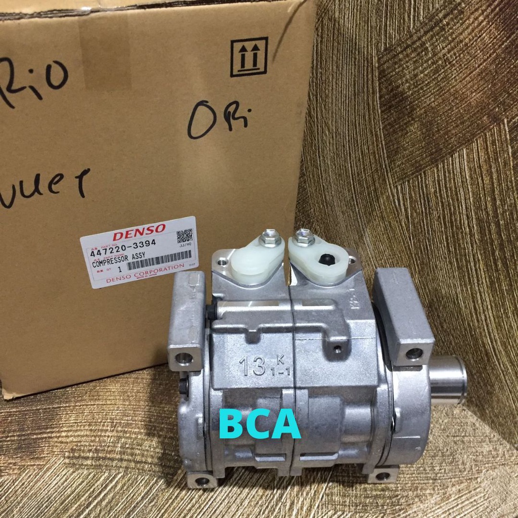 COMPRESSOR KOMPRESOR AC Mobil SUZUKI AERIO Baleno Next G ORIGINAL DENSO