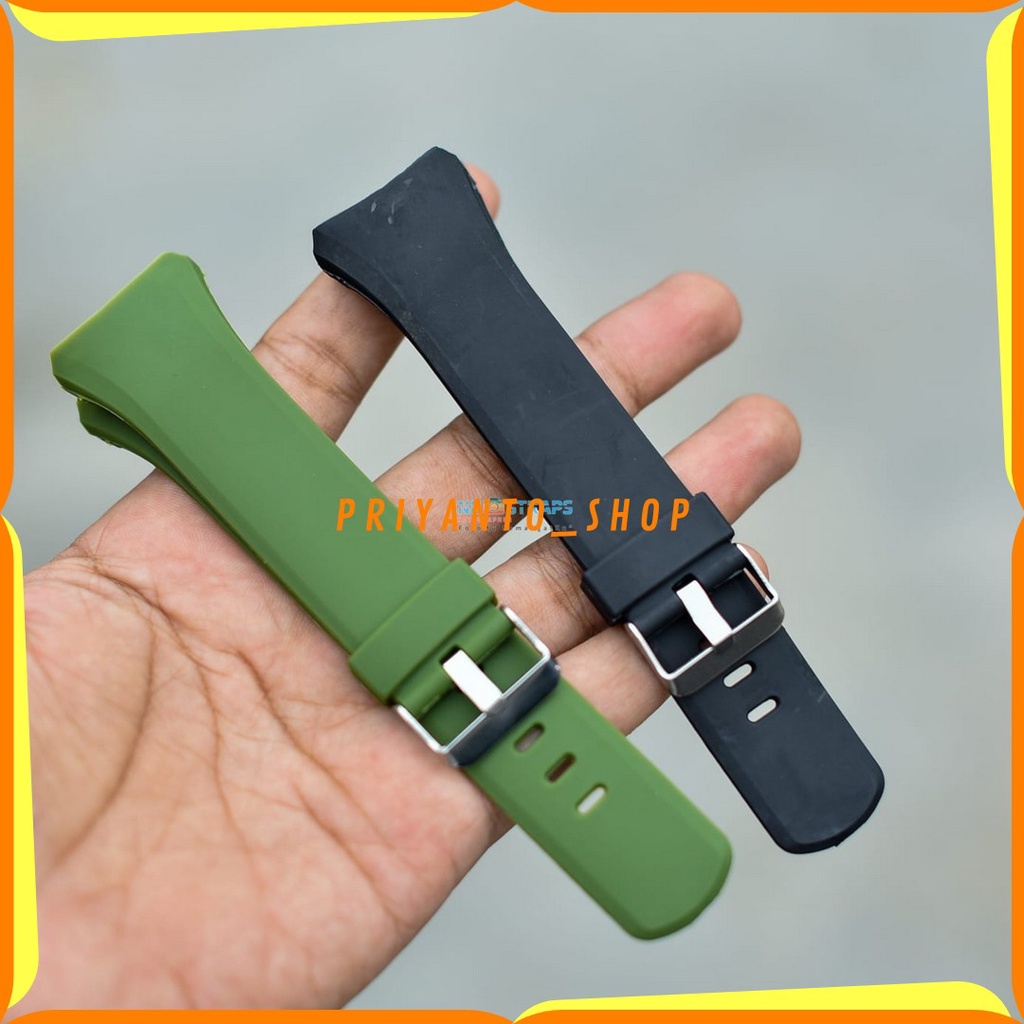 Tali Jam Tangan iyw0082 iyw82 iyw 0082 Hitam Strap Rubber