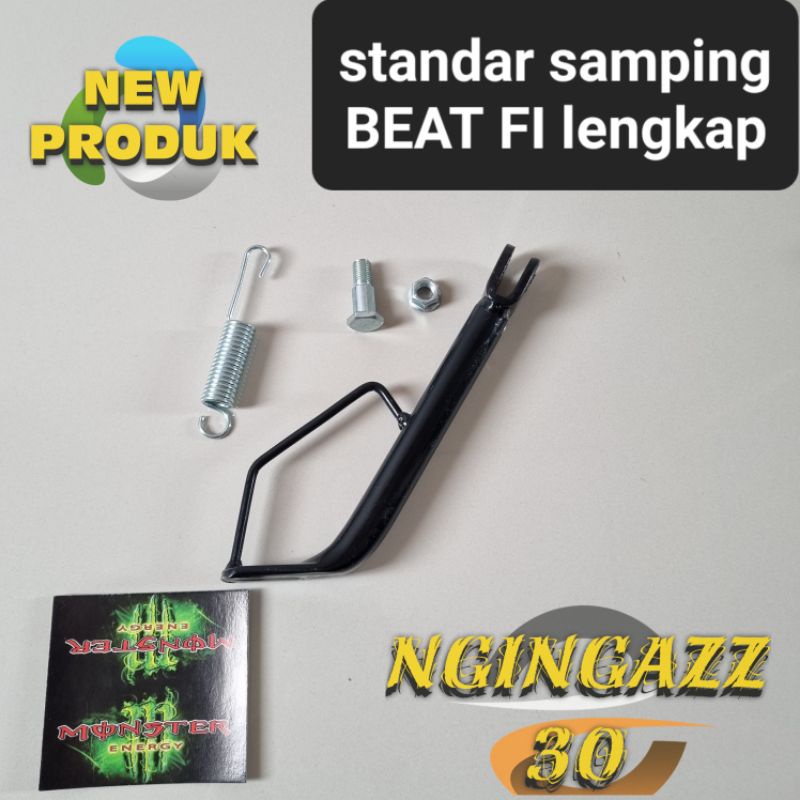 standar samping BEAT FI beat eco beat street scoopy vario panjang 20 cm