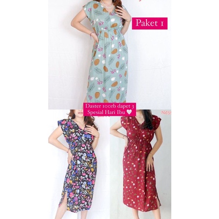 PROMO DASTER MURAH RAYON 100RB DAPAT 3