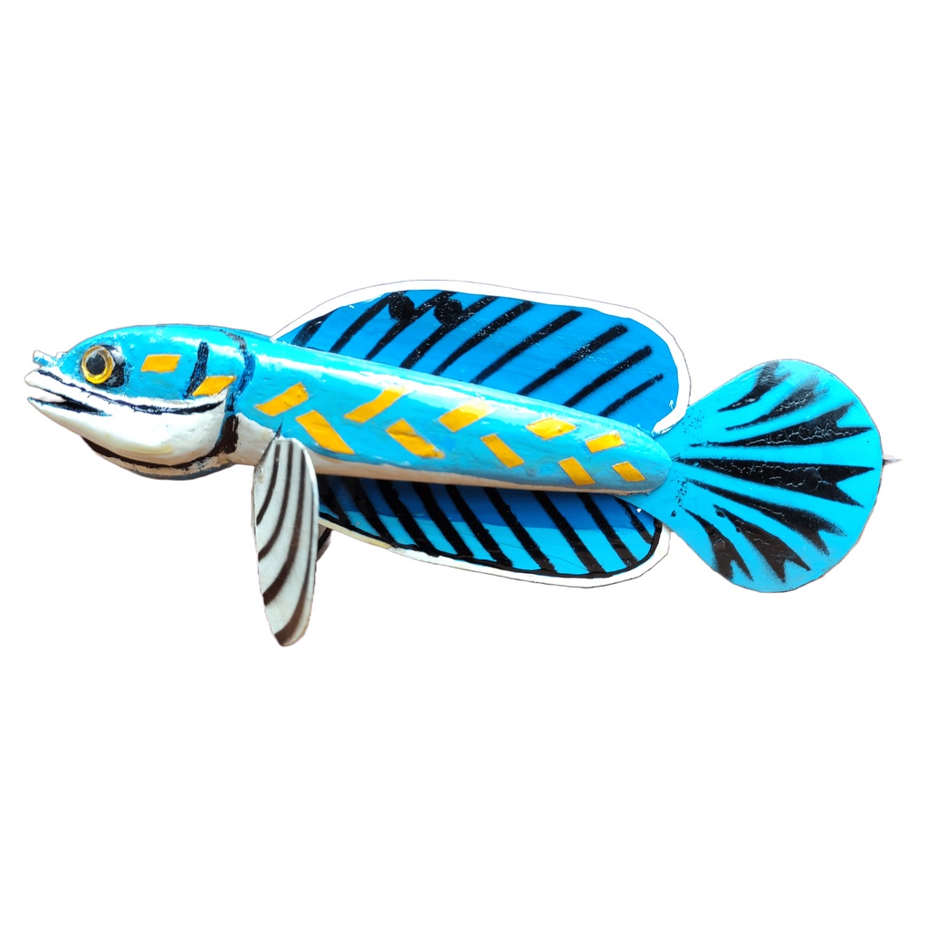 Patung channa boneka penggoda chana Pulchra atau Pulkra, mainan chana Pulchra kayu full color