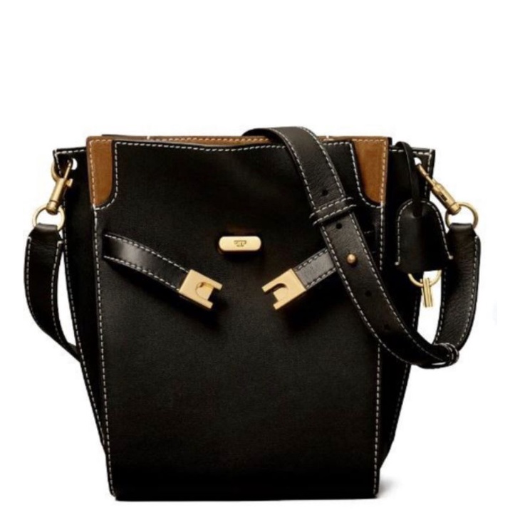 Tory Burch Lee Radziwill Petite Double Bucket Bag - ORIGINAL 100%