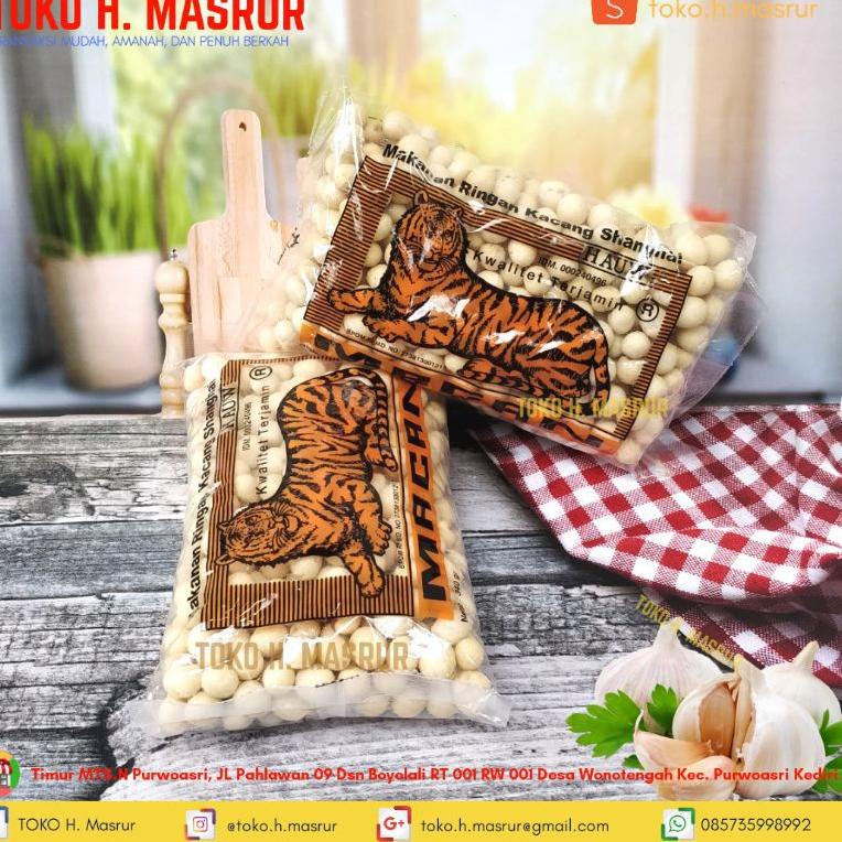 

(U-L1L❤) Kacang Atom Sanghai Cap Macan 340gr berkualitas