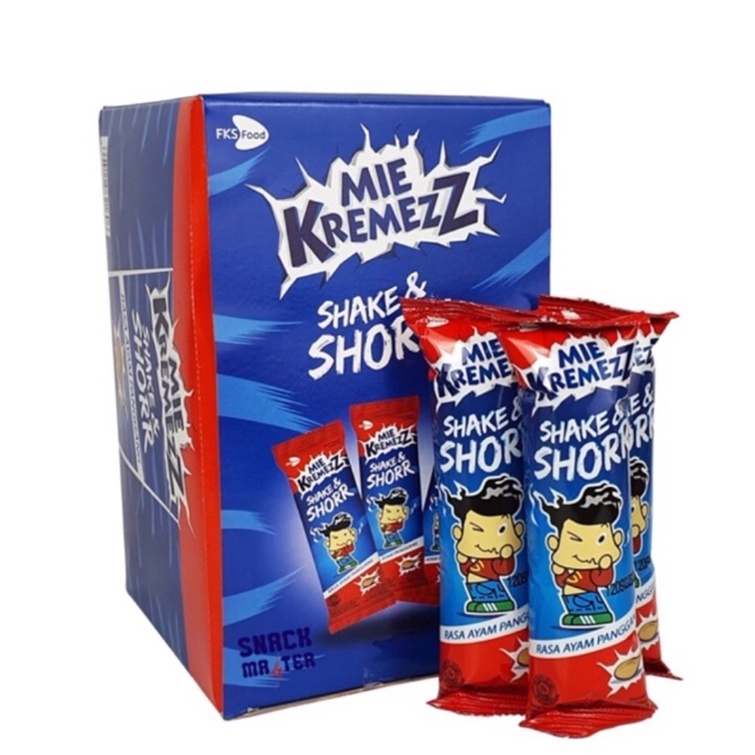 Jual Mie Kremezz Shake And Shorr Netto 21 Bks X 16 Gr Shopee Indonesia 7791