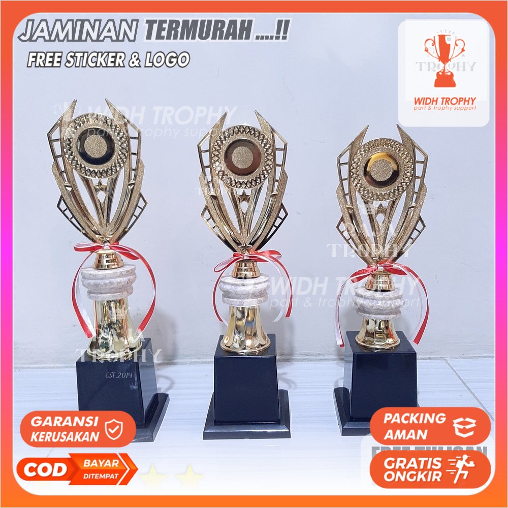 TROPHY PIALA  KAKI 1 MARMER SET 123 PAKET MARMER