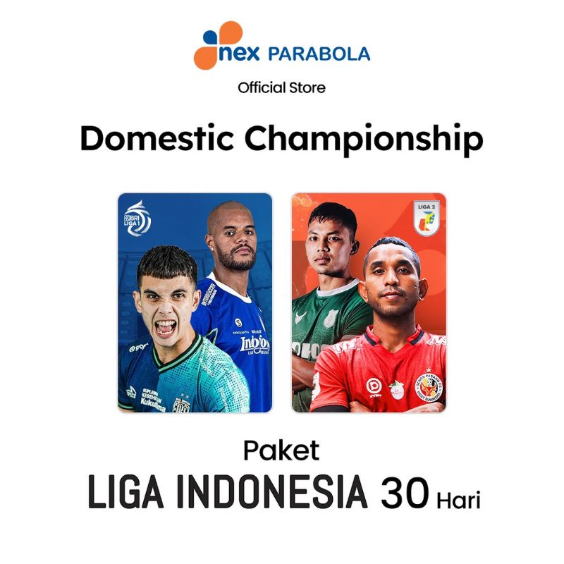 K-VISION NEX PARABOLA PAKET LIGA INDONESIA paket liga 1 indonesia liga 2 persib bali united persija