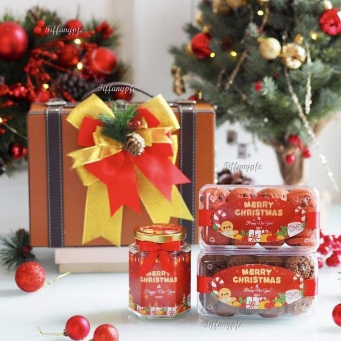 

CH15 HAMPERS NATAL CHRISTMAS KADO HADIAH BINGKISAN COOKIES SANTA XMAS EG964654RT