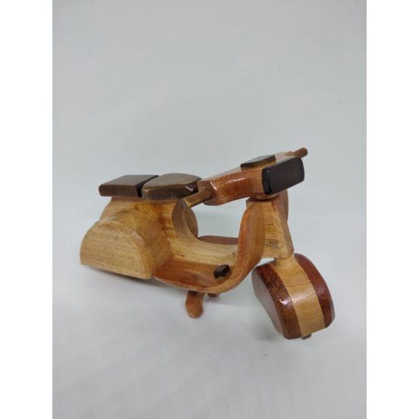 MINIATUR KAYU DIECAST MAINAN PANJANGAN SOUVENIR MOTOR PESPA VESPA TERMURAH uk M BESAR