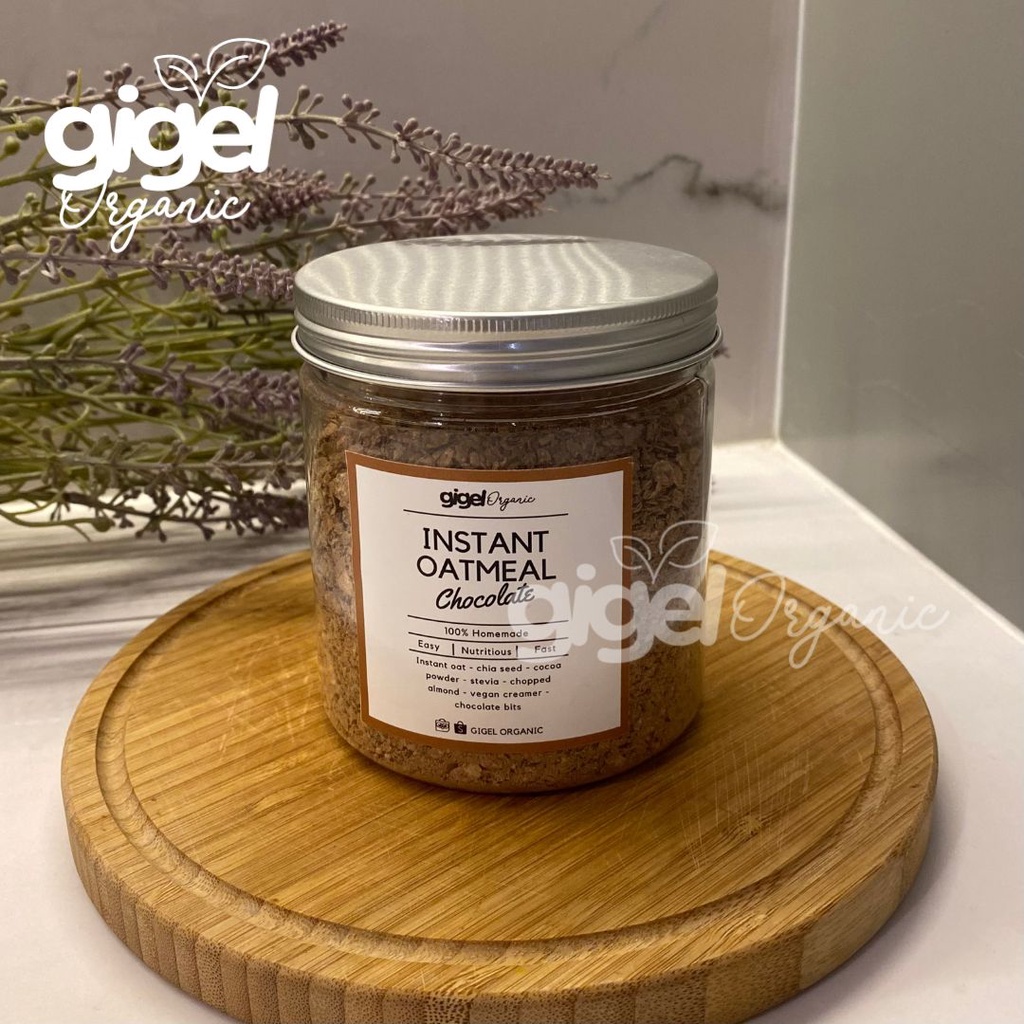 

Mamioats Instant Oats Chocolate, 200g, Oatmeal Gigel Organic