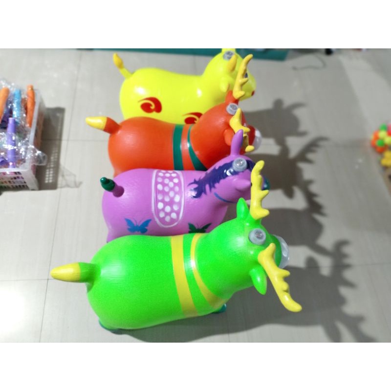 ANIMAL JUMPING KARET ADA MUSIKNYA
