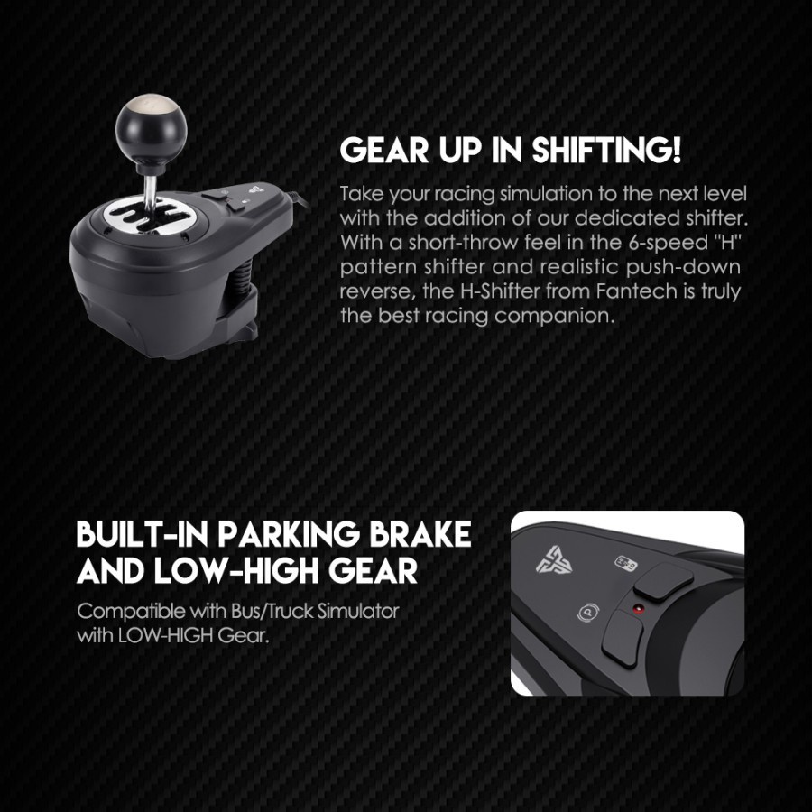 Fantech RS1 / RS-1 Steering Racing Wheel Simulator