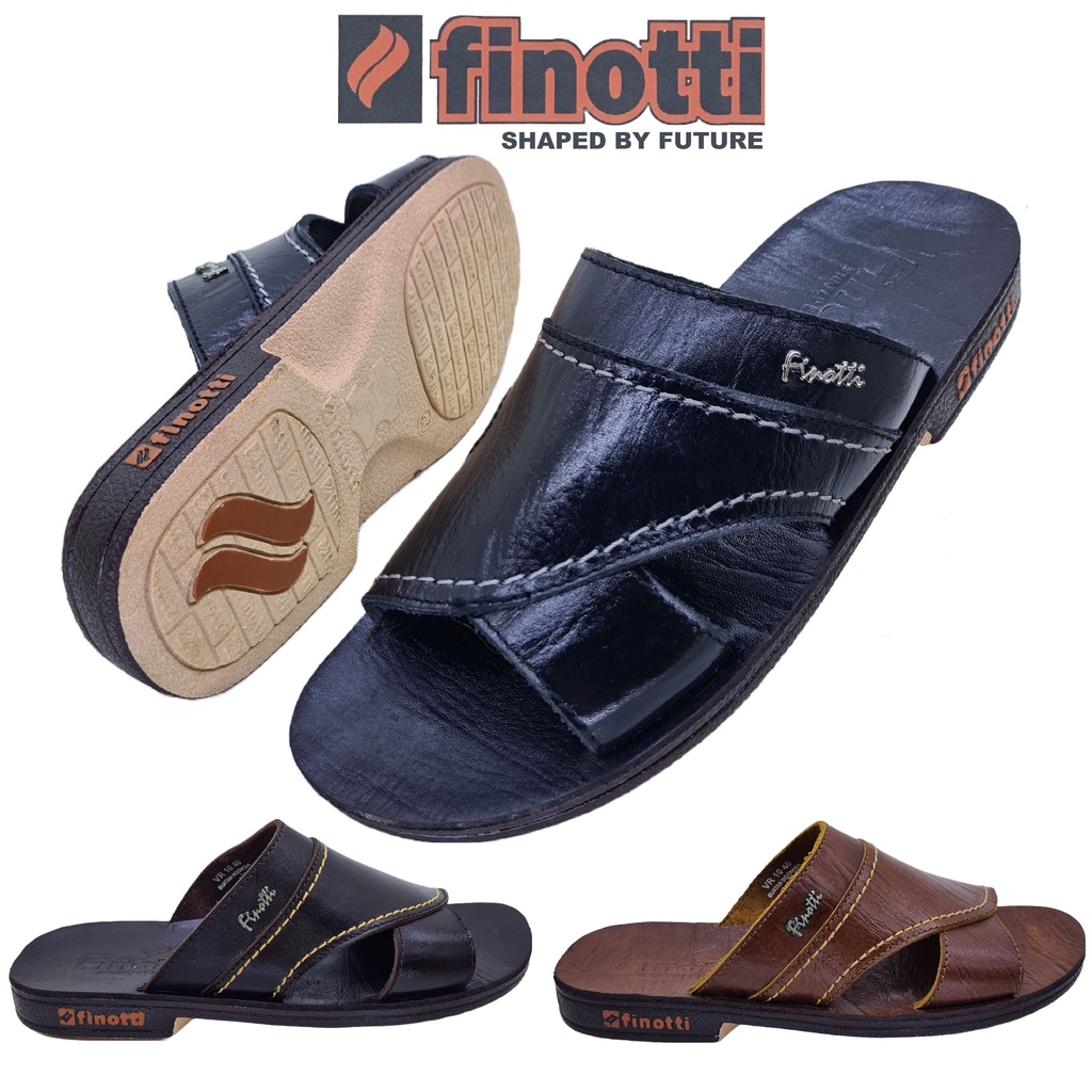 Sandal kulit asli - Slide / Selop Finotti VR 10