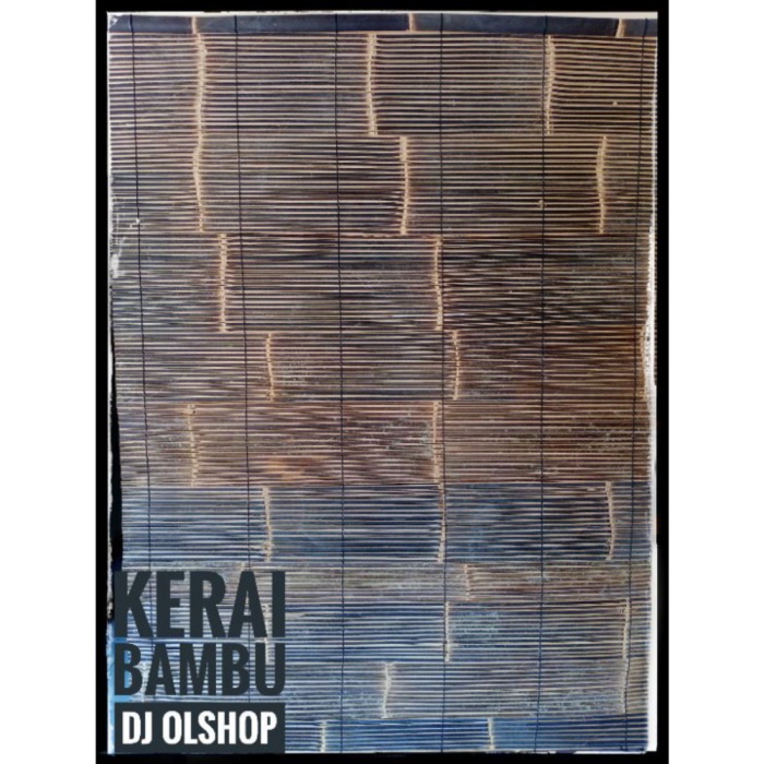 BRAND kerai bambu wulung ukuran 1.5 x 2 meter bambu hitam Limited