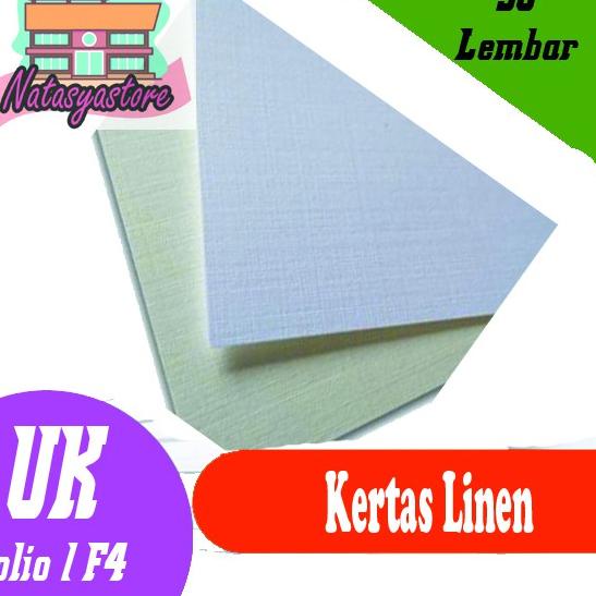 

ㅎ Kertas linen jepang Uk F4 dan A4 ( 50 lembar ) ㆉ