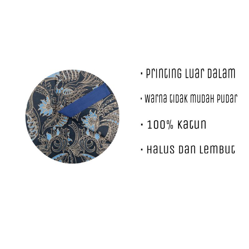 (KENGOBATIK) BATIK PRIA SLIM FIT | BATIK CHANYEOL LENGAN PANJANG | KEMEJA PRIA BATIK KATUN PREMIUM