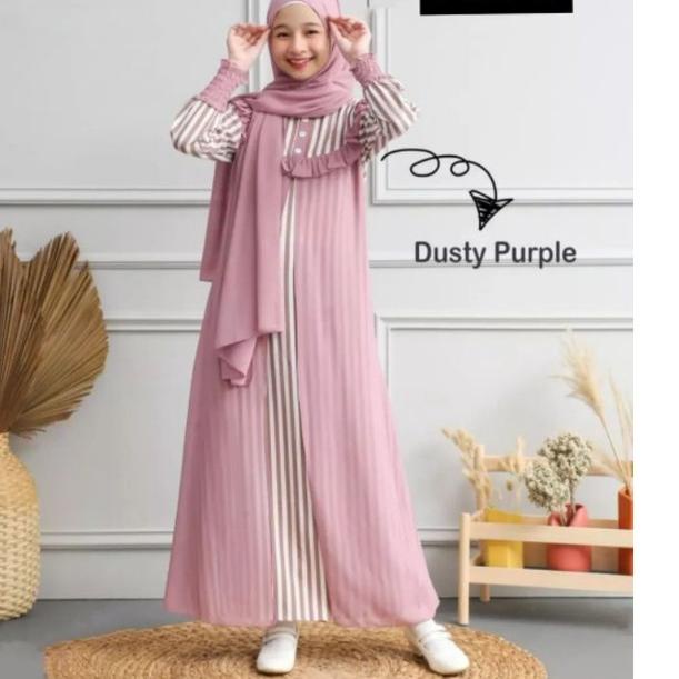 Mall GAMIS ANAK USIA 7 8 9 10 11 12 13 14 TAHUN LAURA KIDS PLUS PASHMINA GAMIS ANAK BAHAN SHAKILA MI