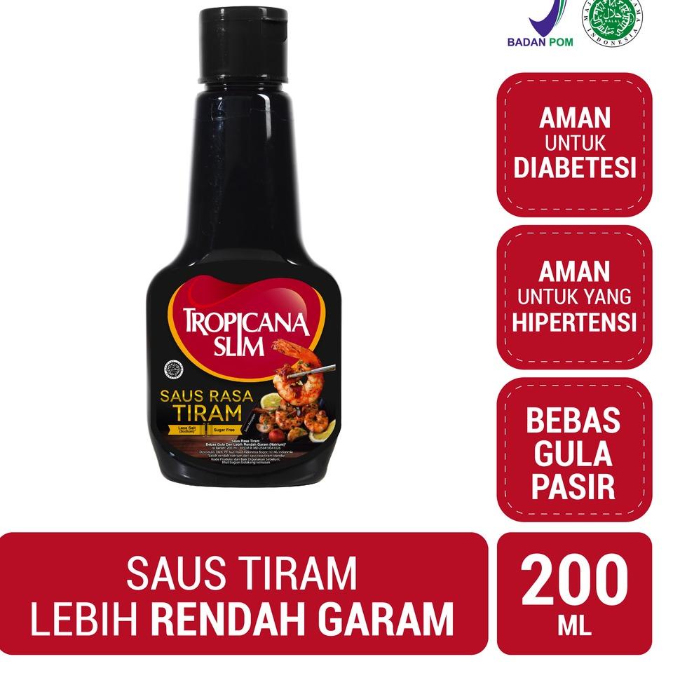 

[PRODUK RWWMP] Tropicana Slim Saus Tiram 200 ml - Bantu Dukung Hidup Sehat AL9