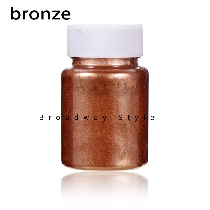 

Luster Dust Edible Besar / Glitter edible cake fondant food grade - Bronze