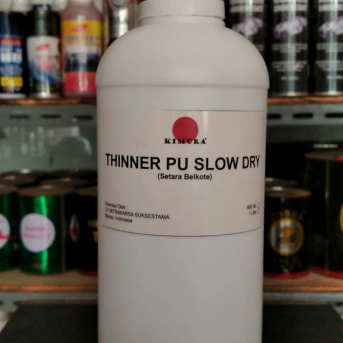 Thinner Thinner Tiner Pu Slow Dry 1 Liter