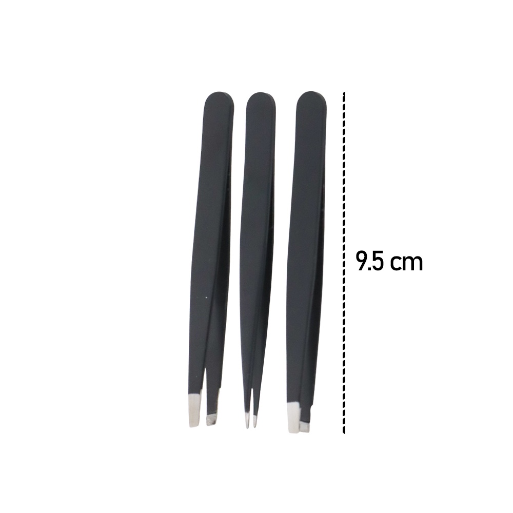 Pinset Pencabut Alis Eyebrow Tweezer 3 PCS