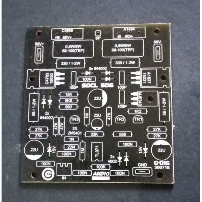 PCB SOCL 506 TEF G-016