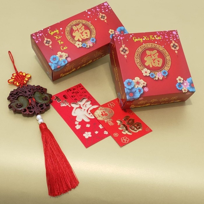 

Buruan beli] Kotak Kue Imlek ,kue keranjang isi 2 & 4 (1 pack 10 pcs)